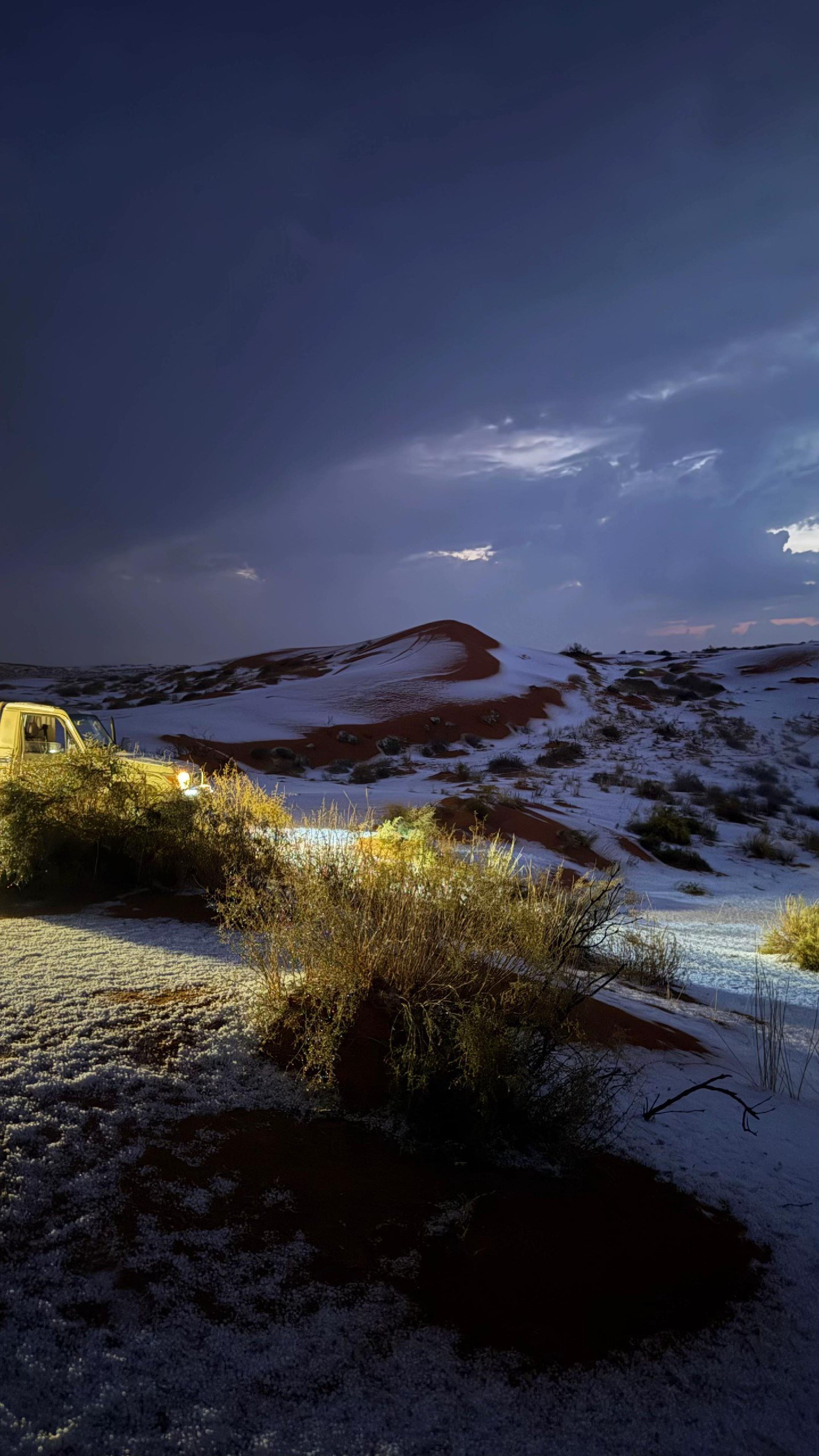 مدينة حائل وإقبال الزوار في الشتاء