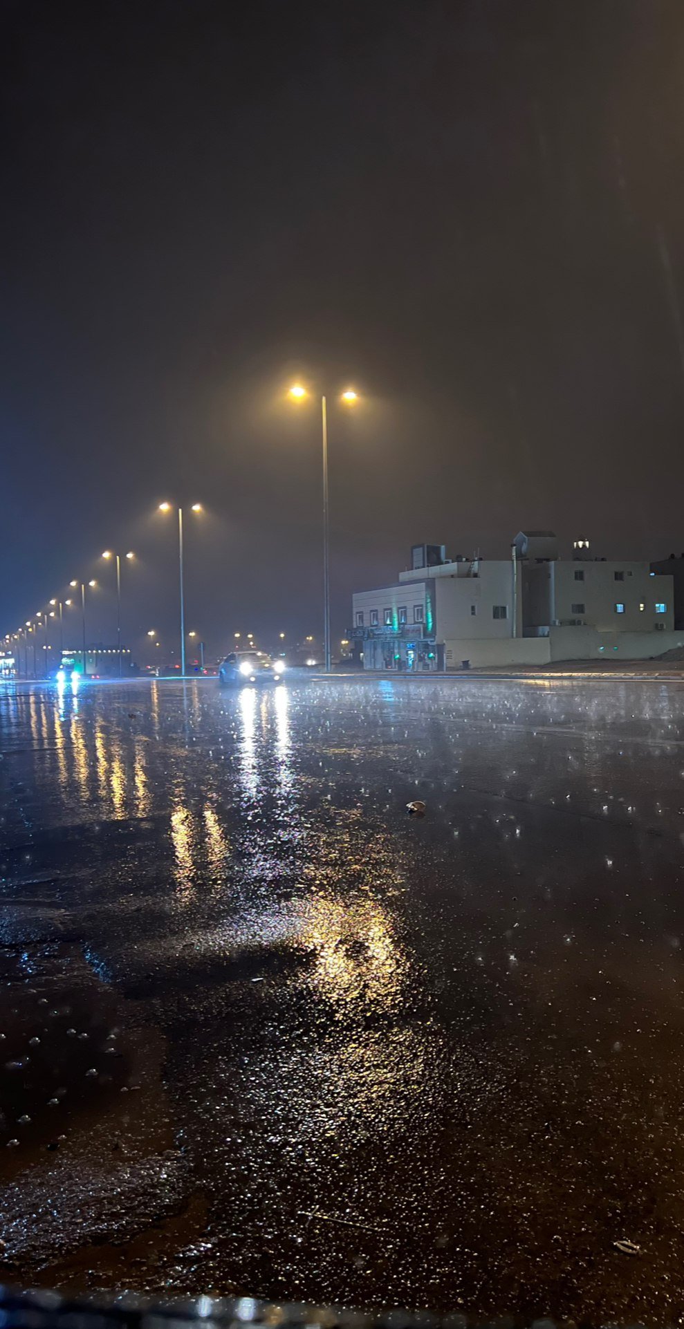 الرياض واجواء الشتاء الجميله